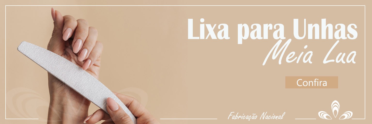 Lixa para Unhas Meia Lua 