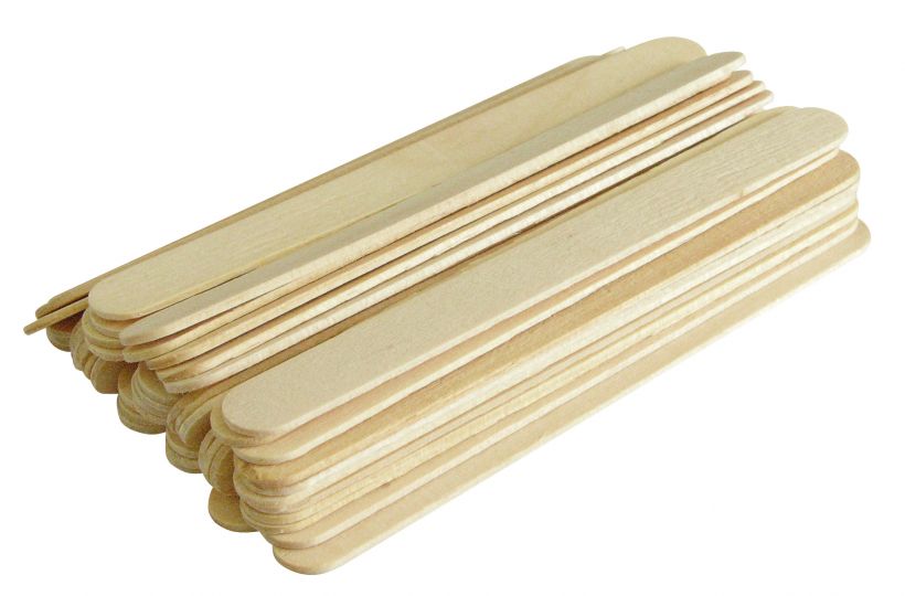 Esp�tula Madeira Descart�vel para Depila��o