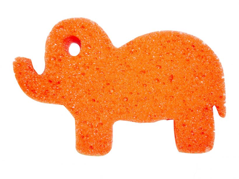 Esponja de Banho Infantil Elefante