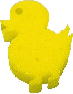 Esponja de Banho Infantil Pintinho