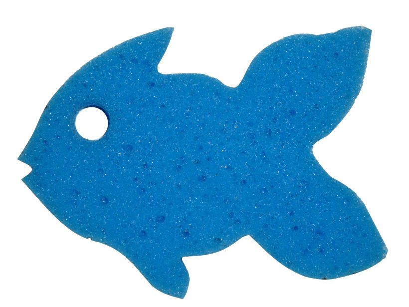 Esponja de Banho Infantil Peixinho