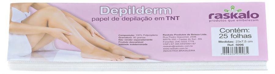 Papel Depilao TNT 80 G C25 Folhas