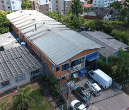 Foto aérea da Matriz